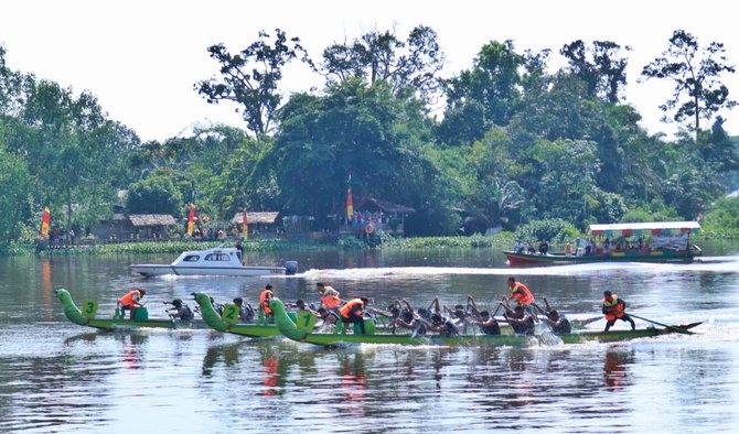 bupati siak alfedri tutup serindit boat race