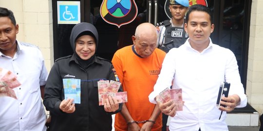 Pergi ke Bekasi, Seorang Pria di Malang Beli Uang Palsu Rp21 Juta