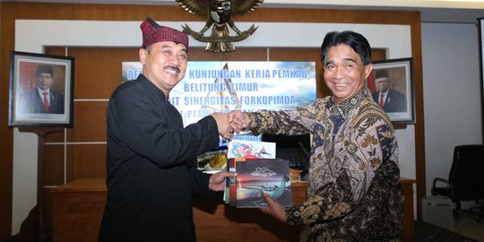 Ingin Belajar Program Inovasi, Bupati Belitung Timur Boyong Jajarannya ke Banyuwangi