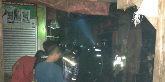 13 Kios di Pasar Ciawitali Garut Ludes Terbakar