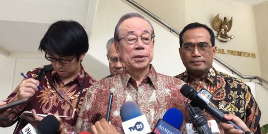 Bertemu Ma'ruf Amin, Mantan PM Jepang Bahas Kerjasama Infrastruktur dan SDM