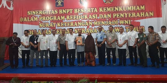 Istri Napiter Umar Patek Resmi Berstatus Warga Negara Indonesia