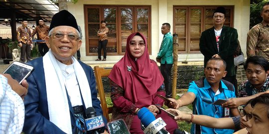 Wapres Ma'ruf Amin Sebut Draf RUU Pemindahan Ibu Kota Diberikan 2020