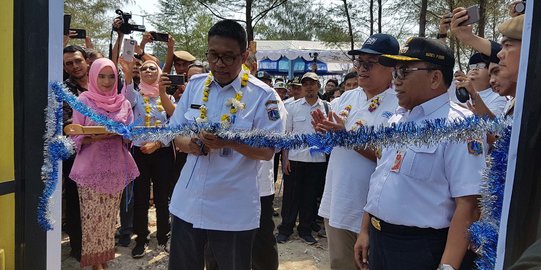 4 Instalasi Pengolahan Air Laut untuk Air Minum Warga Kepulauan Seribu Diresmikan