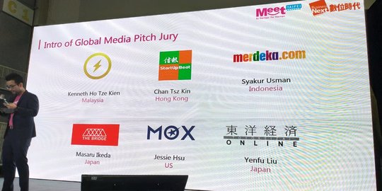 Merdeka.com Wakili Indonesia Sebagai Juri Global Festival Startup Asia di Taipei