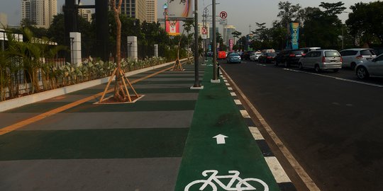 Aturan Jalur Khusus Sepeda Diberlakukan Hari Ini