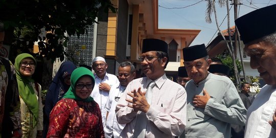 Mahfud MD Soal Reuni 212: Tidak Usah Dibesar-besarkan, Biasa Saja