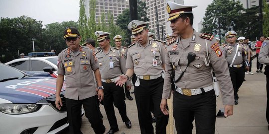 Kakorlantas Cek Kesiapan Kendaraan dan Pasukan Jelang Natal dan Tahun Baru