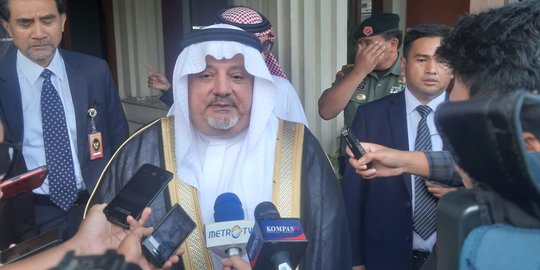 Bertemu Mahfud MD, Dubes Arab Saudi Bantah Bahas Rizieq Shihab