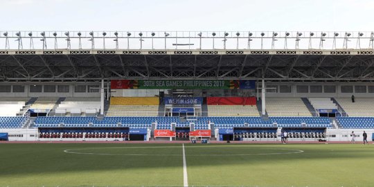 Intip Kondisi Stadion Rizal Memorial di Manila Jelang SEA Games 2019