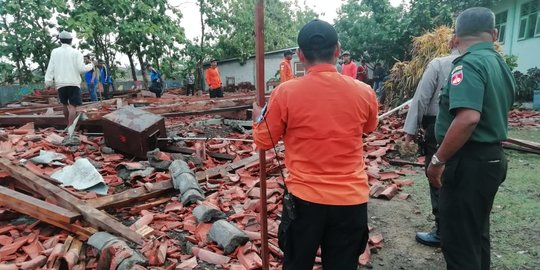 Pemprov Jateng Kesulitan Keluarkan Dana Untuk Bangun Aula SMK Sragen Roboh