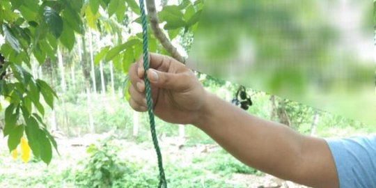 Main Ayunan di Lahan Kosong, Bocah 5 Tahun Tewas Tergantung