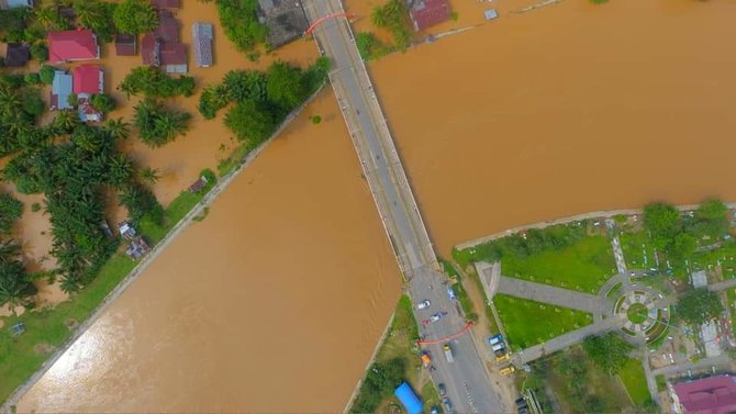 banjir di rokan hulu