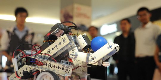 penggunaan robot