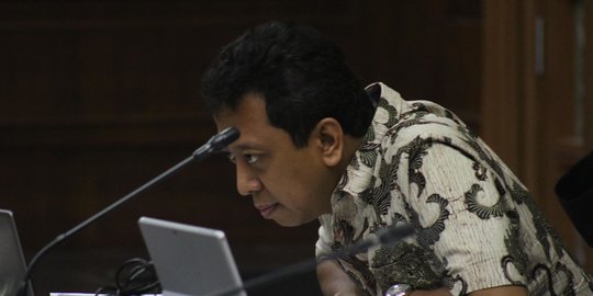 Dengar Kesaksian Saudara Sepupu, Rommy Gebrak Meja di Ruang Sidang Tipikor