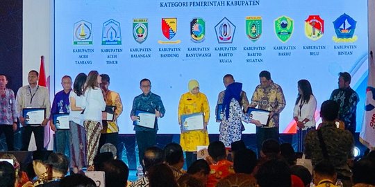 Kabupaten Lombok Tengah Raih Anugerahkan Predikat Kepatuhan Tinggi 2019