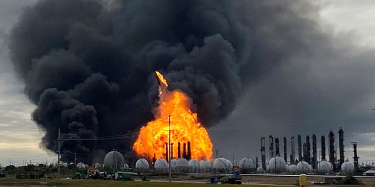 Pabrik Kimia di Texas Meledak, 3 Orang Terluka