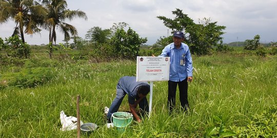 Ditjen Pajak Jateng Sita 3 Bidang Tanah di Banyumas