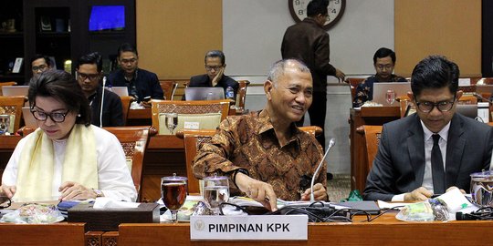 Curhatan Pimpinan KPK ke DPR di Akhir Masa Jabatan