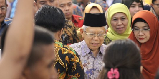 Wapres Ma'ruf Tunjuk 8 Stafsus: Saya Kenal dan Punya Integritas