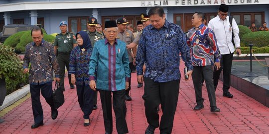 Bertolak ke Bali, Ma'ruf Amin Akan Buka Rapimnas Kadin 2019