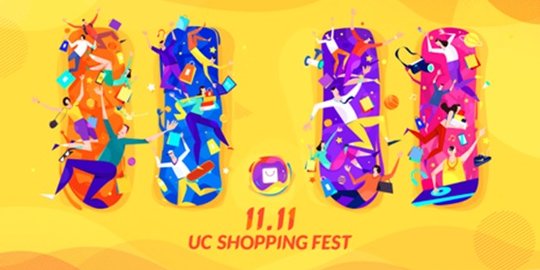 UC Browser sebut 4.5 Juta Penggunanya Ikut Ramaikan Shopping Festival 11.11