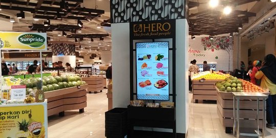 Penjualan Hero Supermarket Turun jadi Hanya Rp9,4 Triliun di Kuartal III-2019