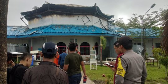 Kompor Gas Meledak, Ruangan Lapas Wanita Tanjung Gusta Terbakar