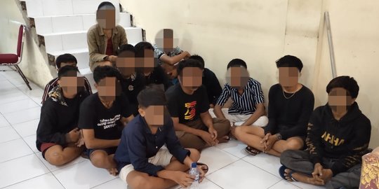 Polisi Denpasar Amankan 13 Remaja Diduga Anggota Geng Motor