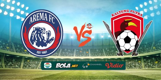 Hasil Shopee Liga 1: Arema FC Ditahan Imbang Kalteng Putra FC 1-1