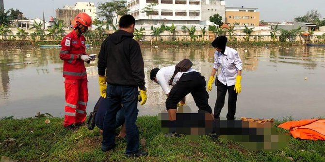 Geger Penemuan Jasad Satpam Mengambang di Kali Cisadane