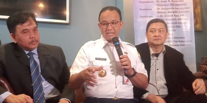 Draf KUA-PPAS DKI 2020, Tim Gubernur Anies Dapat Anggaran Rp 18,9 M