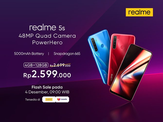 realme 5s camera price