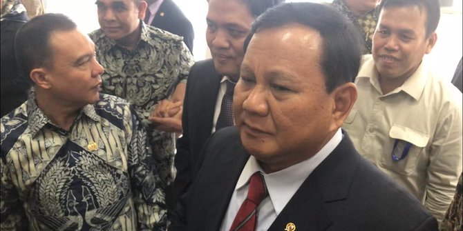 Ledakan di Monas, Menhan Prabowo Minta Publik Tunggu Hasil Investigasi