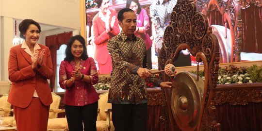 Jokowi Buka Kongres Kowani di Istana Negara