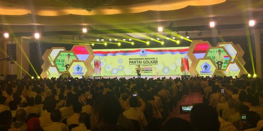 Presiden Jokowi Resmi Buka Munas ke 10 Partai Golkar