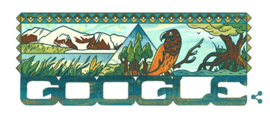 Google Doodle Rayakan Taman Nasional Lorentz Papua, Situs Warisan Dunia UNESCO