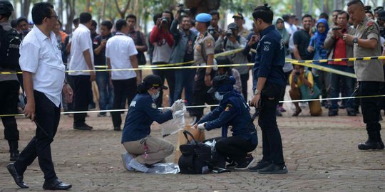 Polda Metro Pastikan Granat Asap di Monas Bukan Milik Polisi