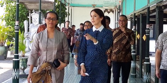 Bertemu di Keraton, Putri Mahkota Denmark dan Putri Sultan HB X Bahas Masalah Remaja