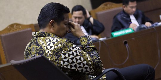 Ekspresi Bowo Sidik Pangarso Divonis 5 Tahun Penjara