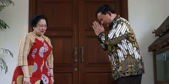 Kisah Kedekatan Megawati dan Prabowo