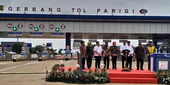 Resmikan Tol Kunciran-Serpong,Jokowi Cerita Dicurhati Banten ke Jakarta Tua di Jalan