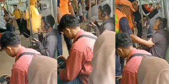 Merokok Dalam Kereta, Penumpang Ditarik Keluar Petugas