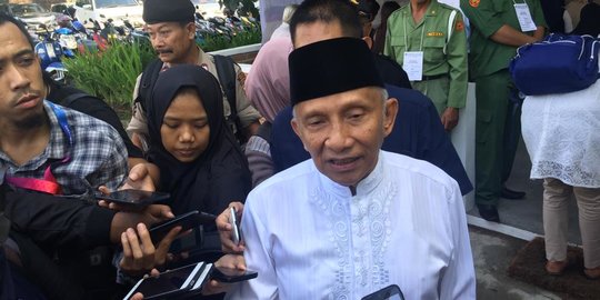 Amien Rais Sindir Tokoh PAN Dukung Jokowi Tanpa Syarat: Saya Menangis