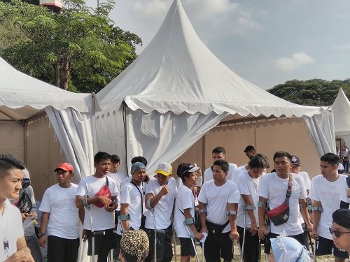 penyandang disabilitas di peringatan hari ibu