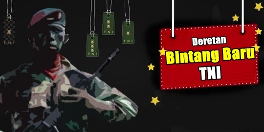 Bagi-Bagi Bintang Jenderal TNI