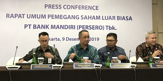 Sah, Royke Tumilaar Jadi Dirut Bank Mandiri