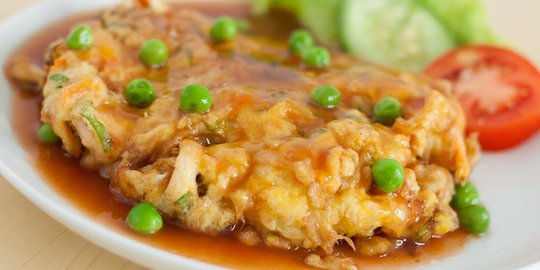 Resep Fuyunghai Kepiting Spesial ala Kedai Chinese Food