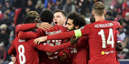 Hasil Liga Champions: Liverpool Taklukkan Red Bull Salzburg 2-0