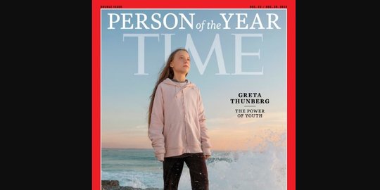 Aktivis Perubahan Iklim Greta Thunberg Dinobatkan sebagai 'Person of the Year' TIME